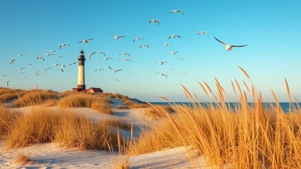 St. Joseph Michigan budget getaway featuring serene lighthouse and coast