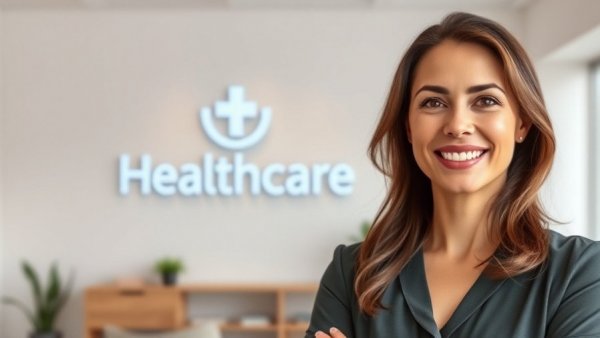 Confident woman and business logo symbolizing Nevada small business growth.