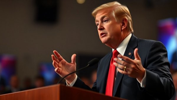 Speaker discussing parental bill of rights in Michigan at a podium.