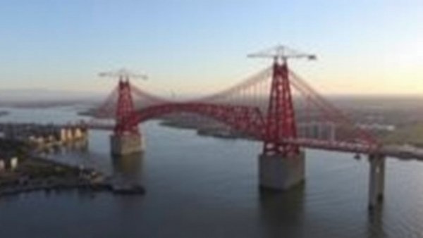 Howe it goes: Gordie Howe International Bridge construction