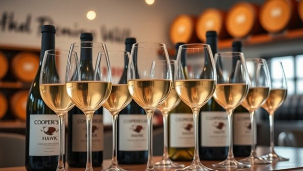 Elegant wine setup at massive wine club in Livonia.