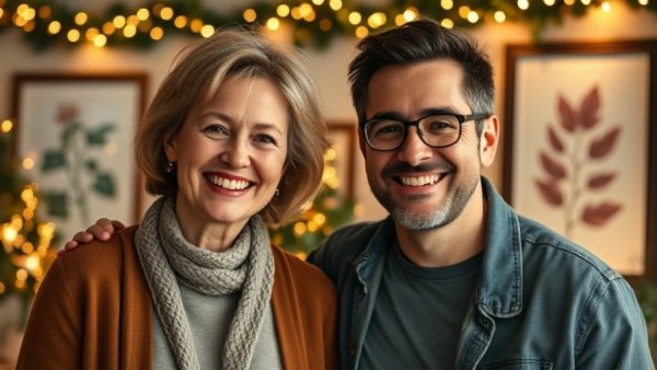 Smiling individuals in a home setting, illustrating Michigan kratom regulation context.