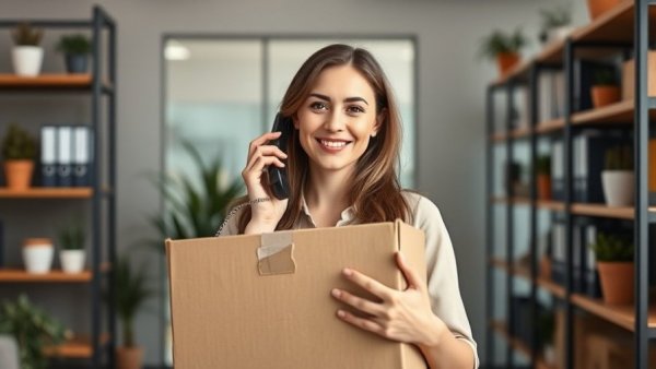 Smarter scaling for small businesses in 2026: Woman managing office.