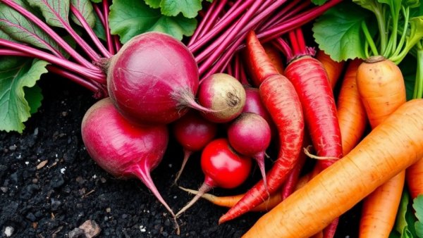 Do not start seeds indoors: Freshly harvested beets, radishes, carrots.