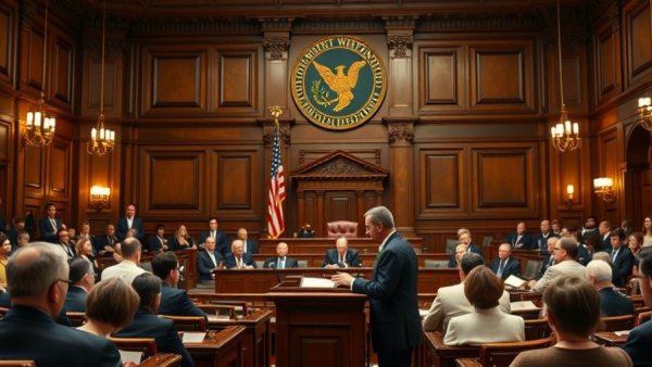 Legislative session in West Virginia discussing small business funding.