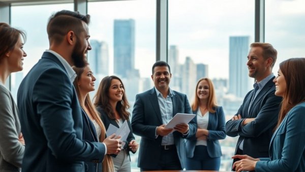 Modern conference room meeting with professionals discussing the Alan Stalcup fraud claims.