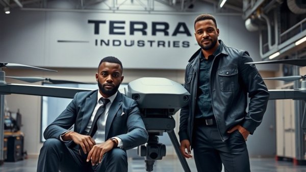 African defense technology funding showcase with advanced tech.