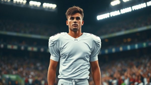 Football player considering Bradley Chubb landing spots on the field.