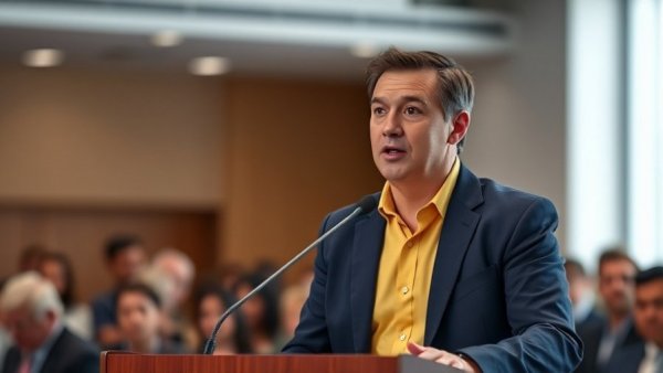 Speaker addressing Michigan employment law requirements.