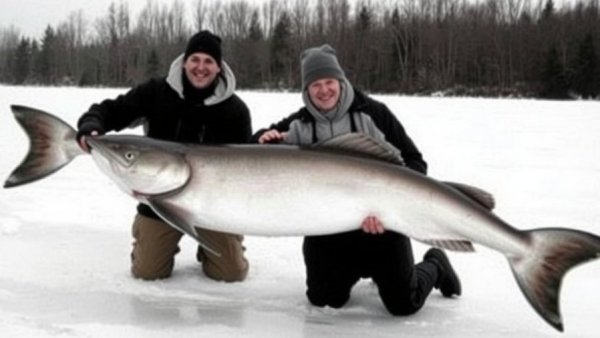 This Day in Michigan History: Ice fishers catch 193-pound sturgeon