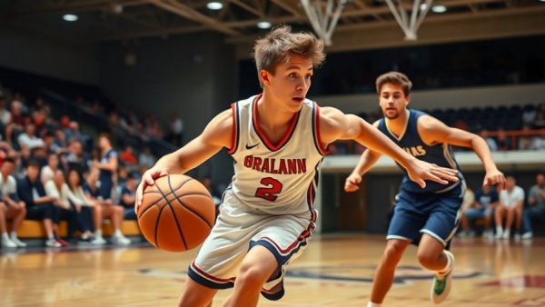 Local news coverage Detroit MI: High school basketball action.