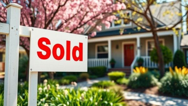 Teaneck residential property sales successful, sold sign in front of a house.