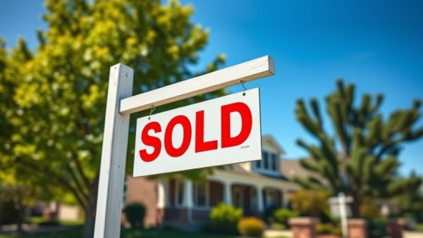 Sold sign in West Windsor real estate market neighborhood