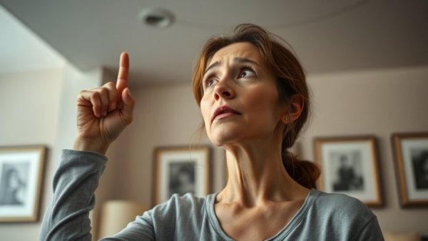 Homeowner highlighting structural issue in property, Eucalyptus Real Estate complaints.