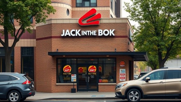 Jack in the Box opening in Battle Creek, inviting restaurant exterior.