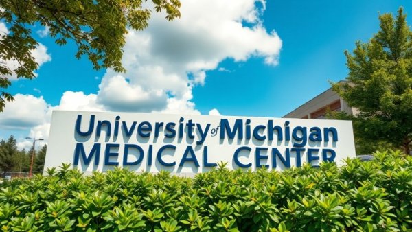 University of Michigan Medical Center sign symbolizing progressive care for trans minors.