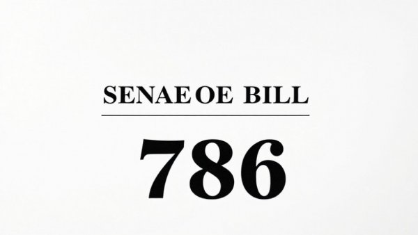 Document page showing text of Michigan Senate Bill 786.