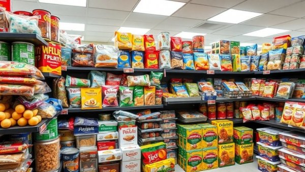 Michigan college food pantry addressing student food insecurity.