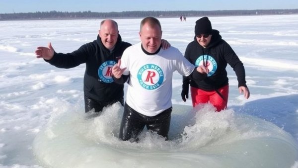 Plunging into ice-cold Lake Ontario sounds painful, but not for this fundraiser
