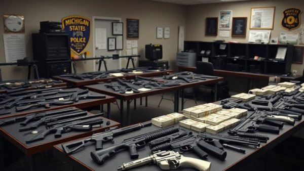 Bay County drug charges plea deal evidence display.