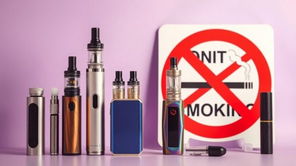 Colorful vapes and no smoking sign; is vaping weed safer than smoking it?