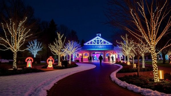 Winter Nights at Meijer Gardens