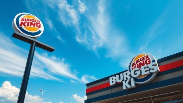 Burger King sign against blue sky, symbolizing customer experience optimization.
