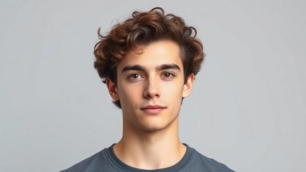 Young AI entrepreneur confidently posing in a casual t-shirt.