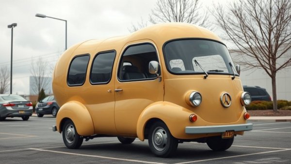 Planters Nutmobile parked in Grand Rapids lot