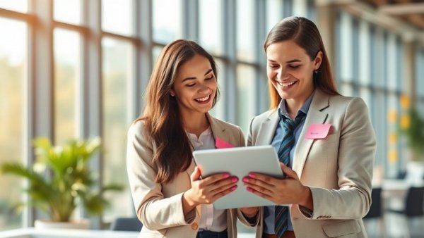 Professionals discuss digital content in modern office: hottest jobs in marketing 2026.