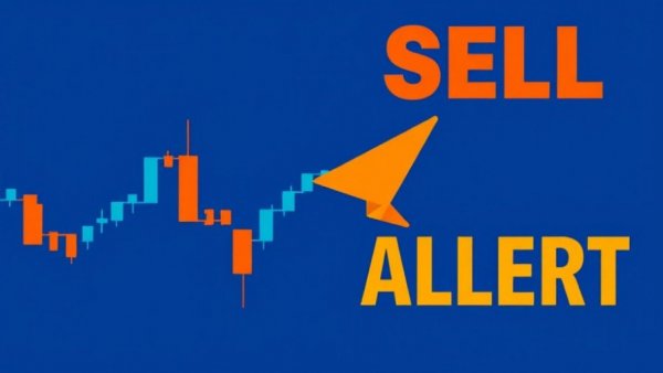 Financial chart with sell alert indicating AppFolio stake reduction