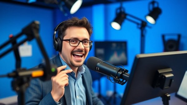 NAR REALTOR® News Change Agents Podcast host in modern studio setting.