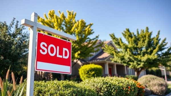 Sold sign in front of a home, recently sold residential properties in Warren County.