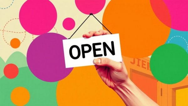 Colorful open sign representing small business ownership challenges