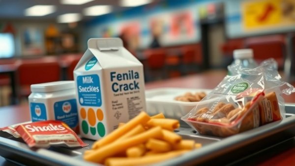Close-up of free summer meal for kids in Michigan, featuring milk carton.
