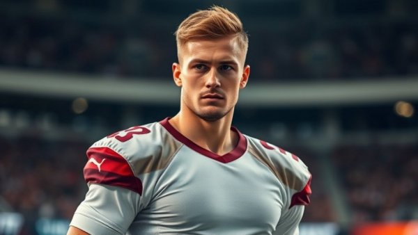 Raiders release Alex Cappa, serious stance, football player in stadium.