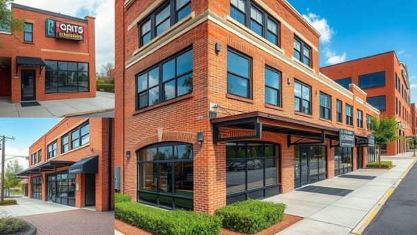 Collage highlighting adaptive reuse of restaurant spaces.