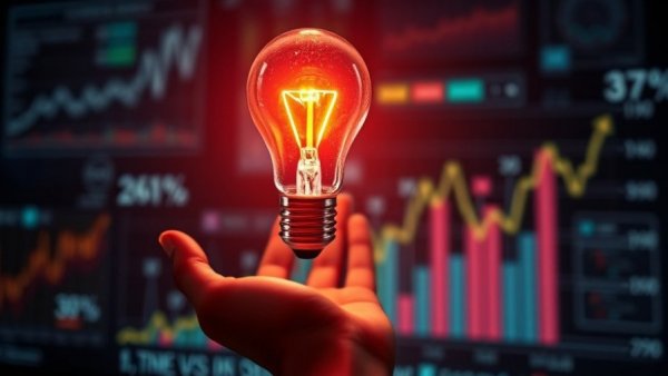 Innovative Gen Z side hustle ideas with neon lightbulb and digital icons.