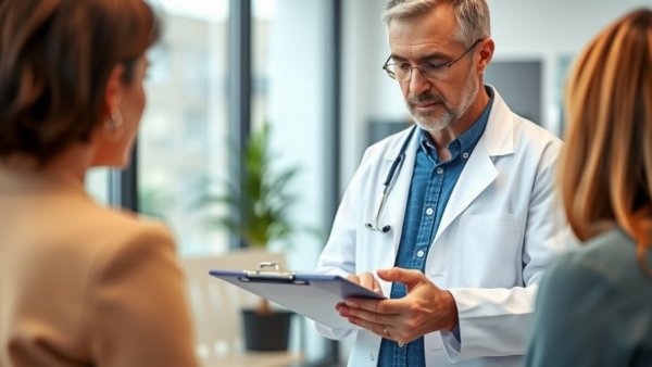 Doctor consulting with a patient about Michigan Interstate Medical Licensure Compact.