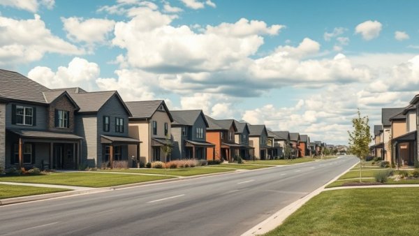 Modern Ohio homes highlighting potential real estate scams