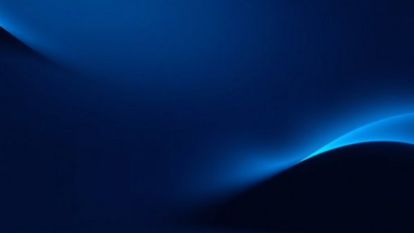 Minimalist abstract design with the text 'Akin' on a blue background.