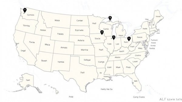 Map showing locations of attacks on houses of worship across the U.S.