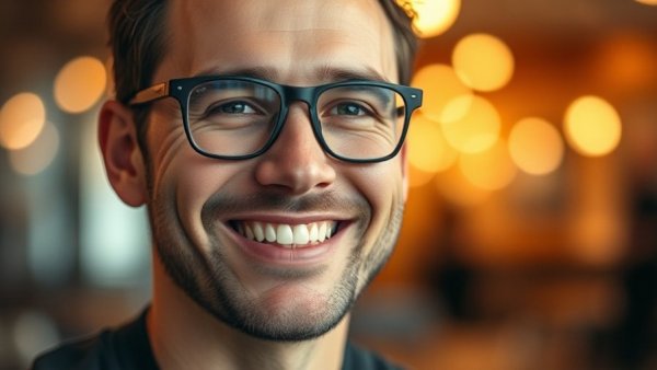 Smiling man in bright indoor setting, enhancing CEO strategies context.