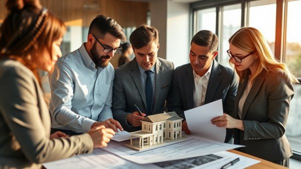 Professionals analyze apartment models for competitive upgrades.