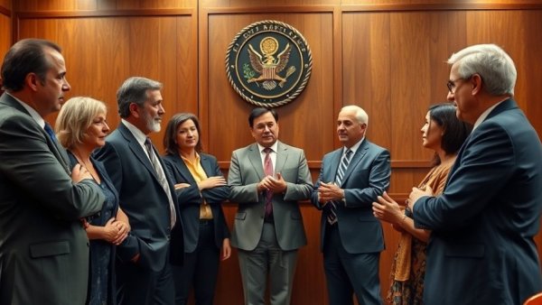 Community meeting discussing Michigan transportation construction updates in Evart.