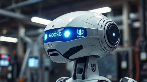 Futuristic robotic device in Kentucky AI Adoption setting.