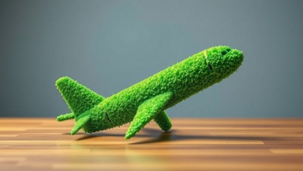 Green entrepreneurship in India: Eco-friendly airplane concept.