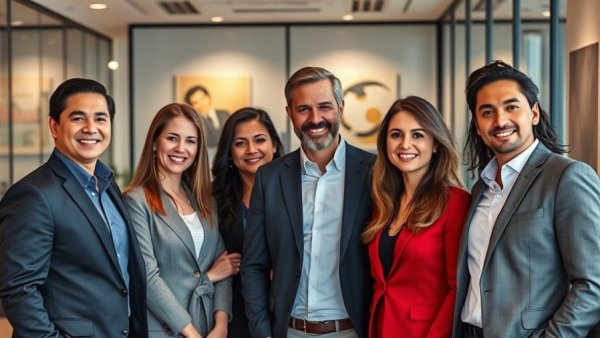 Two professionals in an office, representing practical AI strategies for small businesses.