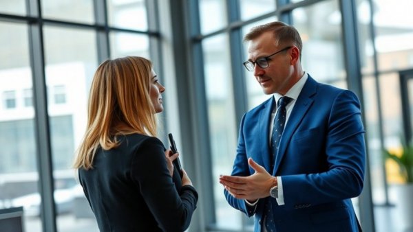 Impact of AI on consulting jobs: professional consultant in office