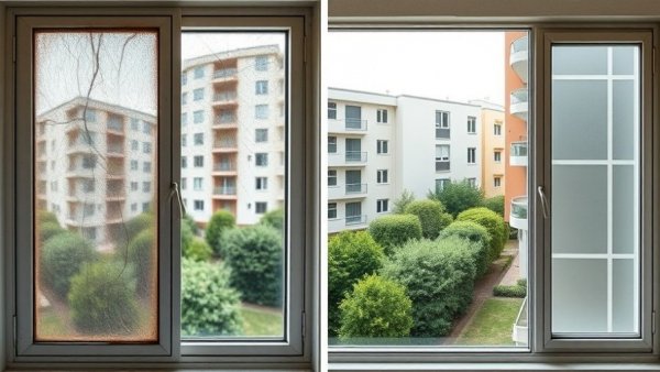 Rental property oversight services showcasing improved window condition.